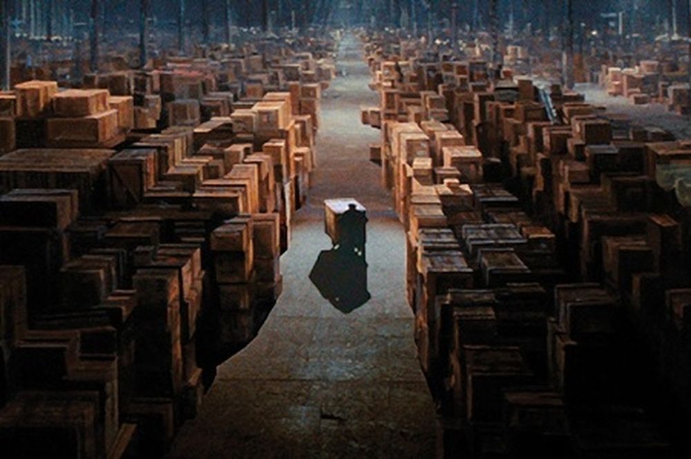A warehouse full of boxes